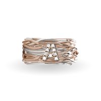 Anello Rubinia Donna Filodellavita in Oro rosa Diamante AN290AR - AN290AR
